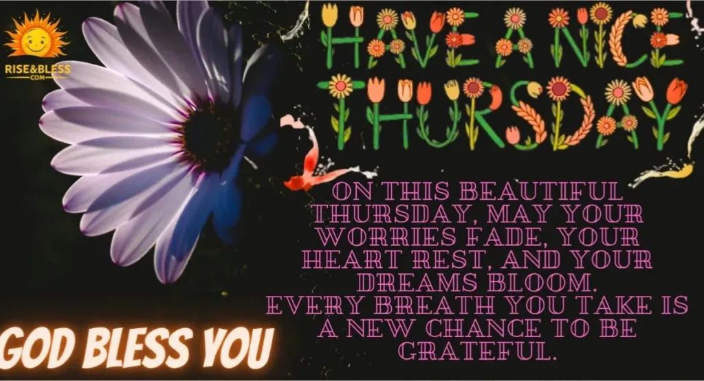 Cute and Beautiful Thursday Messages