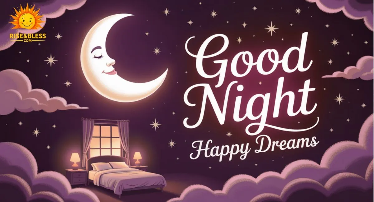 Good Night Blessings, Prayers, and Messages for Peaceful Sleep & Sweet Dreams