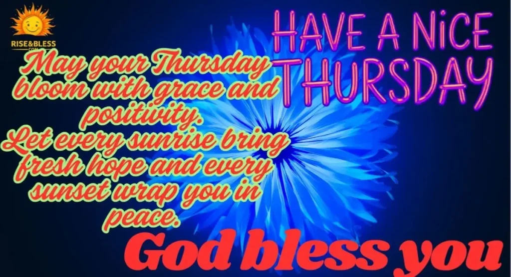 Inspirational Thursday Blessings and Quotes