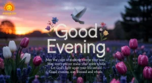Peaceful Good Evening Blessings, Prayers, and Quotes to End Your Day Calmly