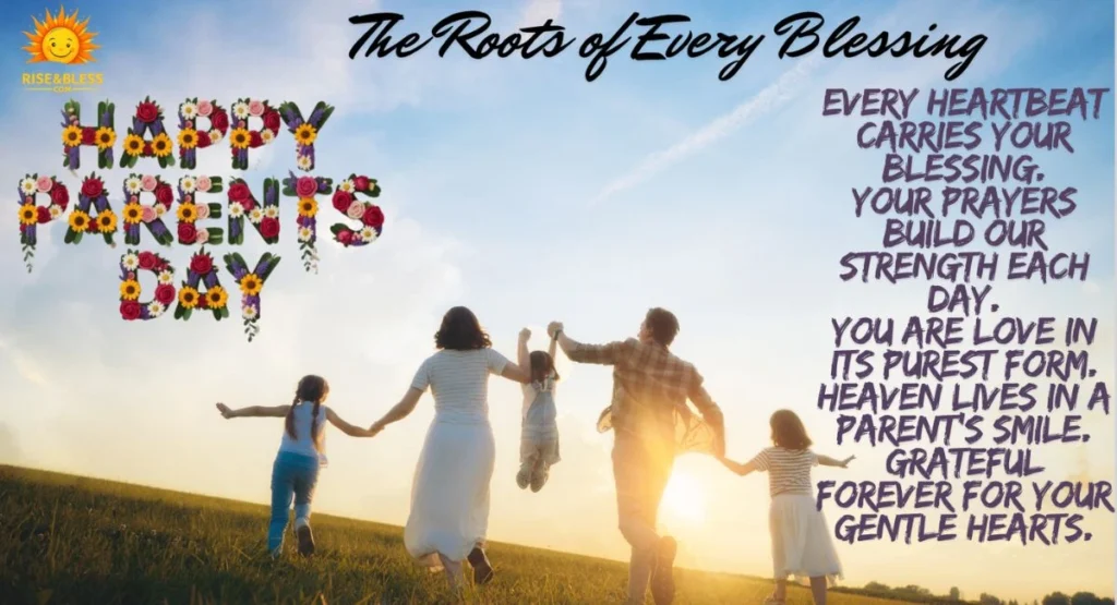 Short & Sweet Parents Day Wishes