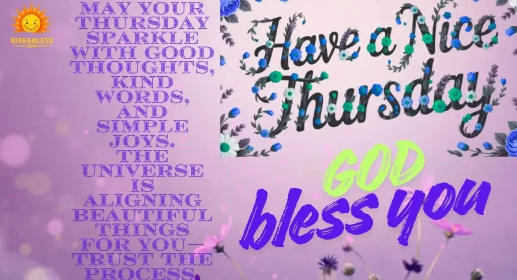 Thursday Blessings and Prayers