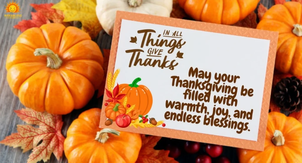 Traditional Thanksgiving Prayers of Gratitude
