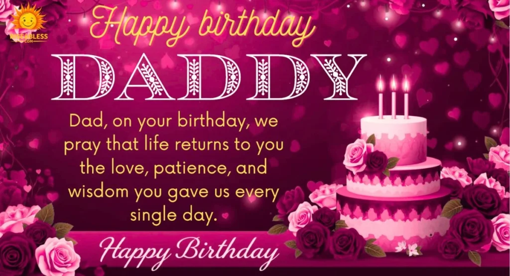 Birthday Wishes for Dad from Son