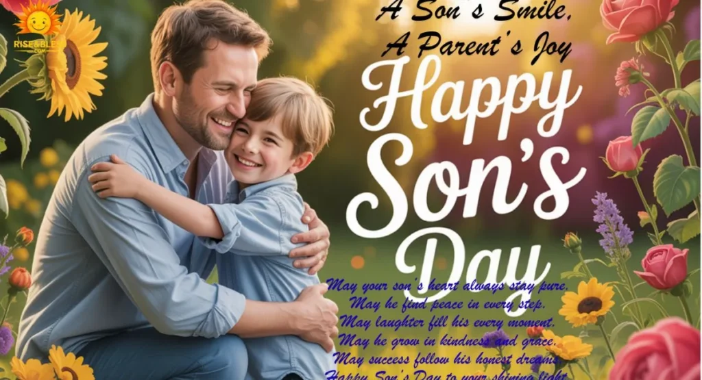 Funny and Playful Sons Day Wishes – Lighthearted Messages