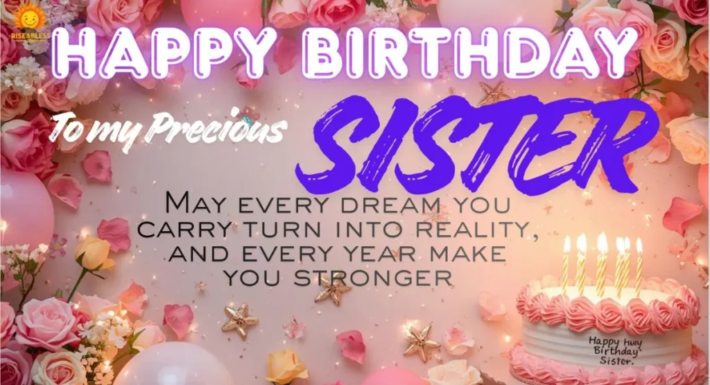 Inspirational & Meaningful Birthday Messages for Sister