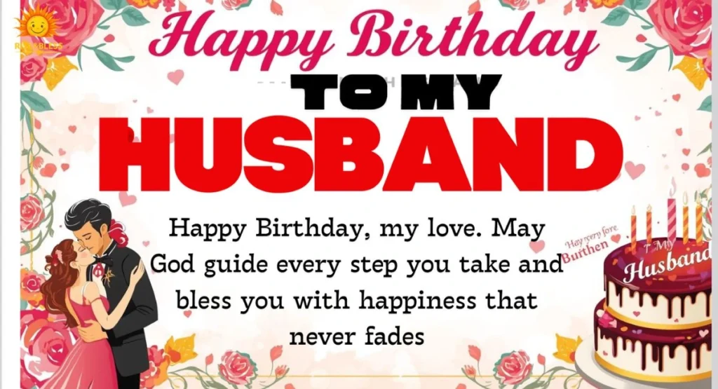 Sweet & Heartfelt Birthday Messages for Husband