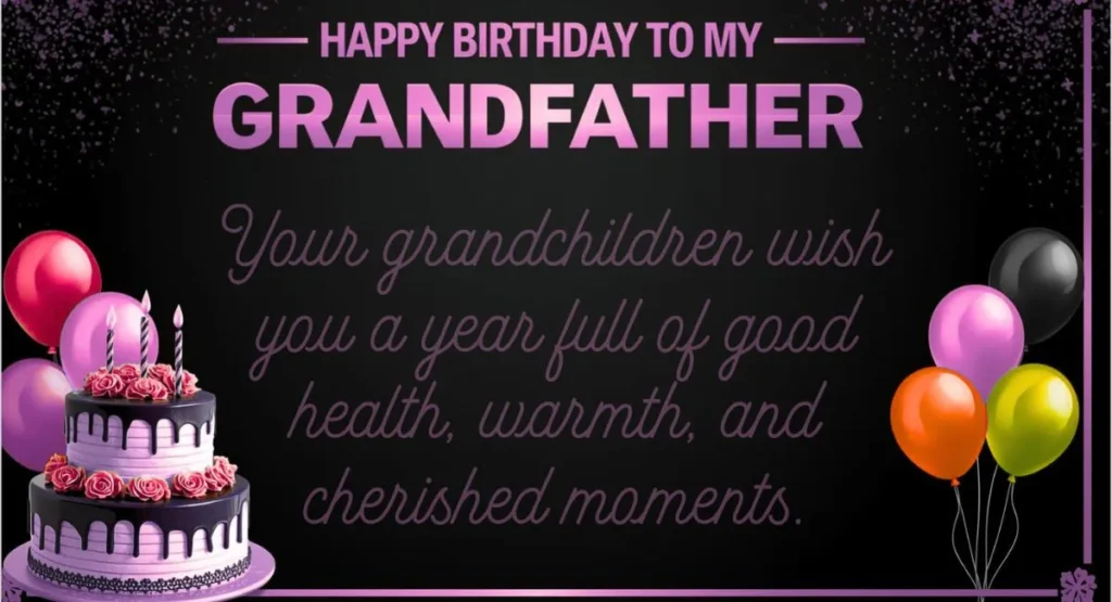 Birthday Wishes for Grandfather in Heaven