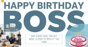 Professional & Heartfelt Birthday Wishes with Images for Boss to Show Appreciation