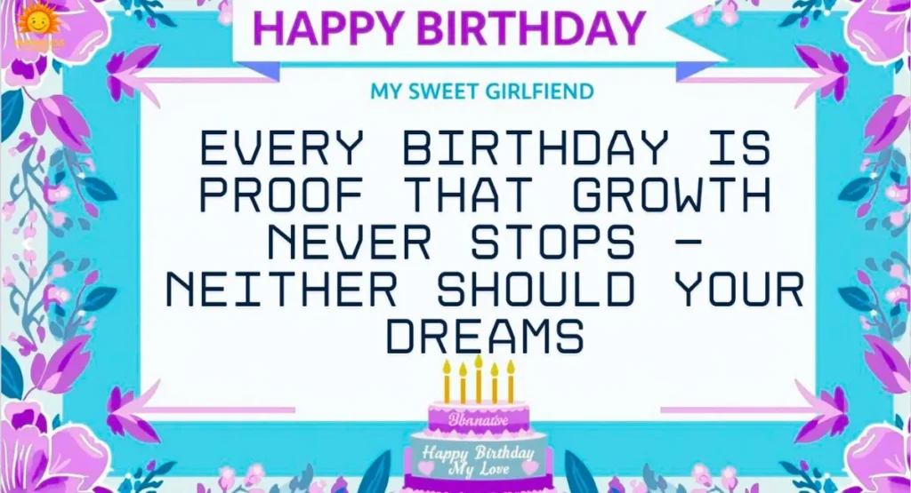 Simple & Short Birthday Wishes for Girlfriend